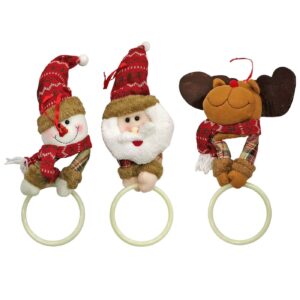 Κρεμάστρα Πετσέτας Xmas Φιγούρα 44x13cm Xmasfest 1132943