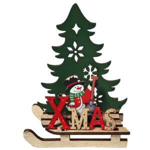 Παράσταση Χριστουγεννιάτικη Ξύλινη 16x11cm Xmasfest 1132951