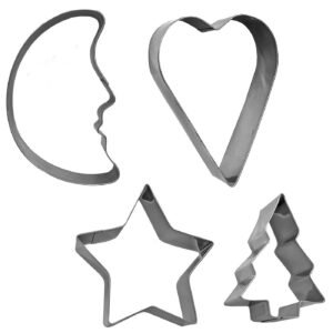 Φορμάκια Κουπ πατ Μεταλλικά σετ=4 τεμ 5