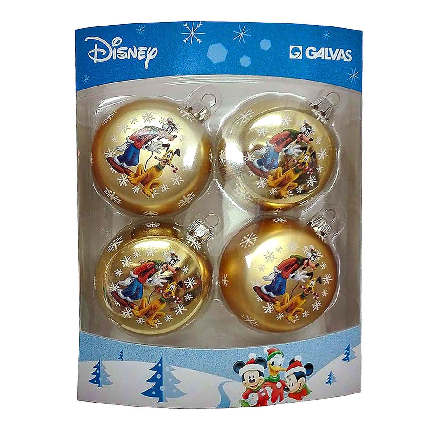Μπάλες Mickey & Friends πακ=4 τεμ φ7.5cm ø7,5cm Disney Μπάλες Mickey & Friends πακ=4 τεμ φ7.5cm ø7