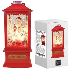 Φανάρι Άγιος-Χιόνι με 3 Λειτουργίες 20x9x9cm Xmasfest 1133333