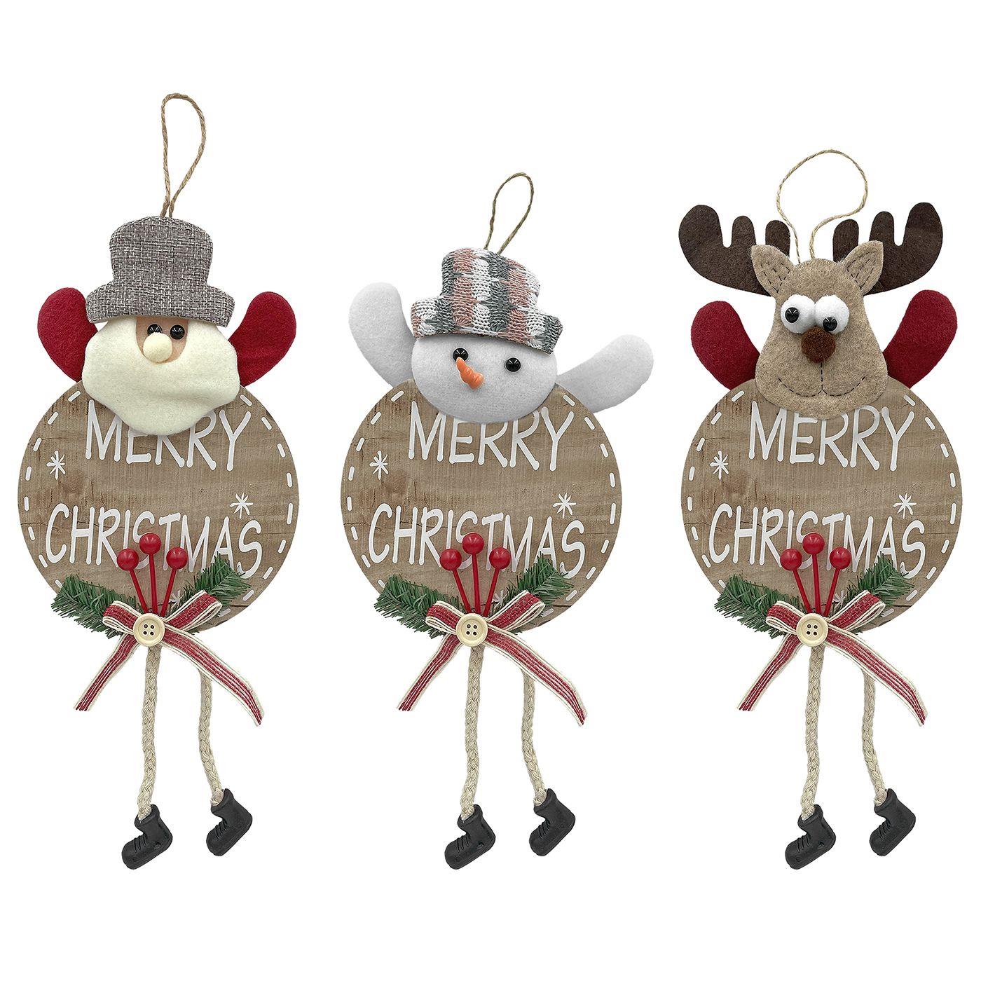 Στολίδι Ξύλινο Merry Christmas 30x14cm Xmasfest 1133406 Στολίδι Ξύλινο Merry Christmas 30x14cm Xmasfest 1133406