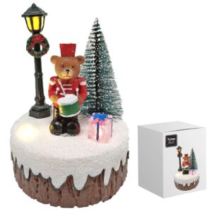 Παράσταση Αρκούδος με Φανάρι & Δέντρο 12cm Xmasfest 1133484