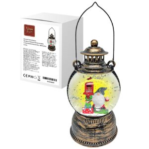 Φανάρι Χιονόμπαλα με φως & Περιστρεφόμενο Χιόνι  Xmasfest 1133536