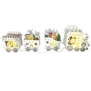 Τρένο 3d Ξύλινο με 4led 42x12