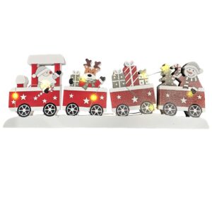 Τρένο Ξύλινο Φλάτ με 10led 38