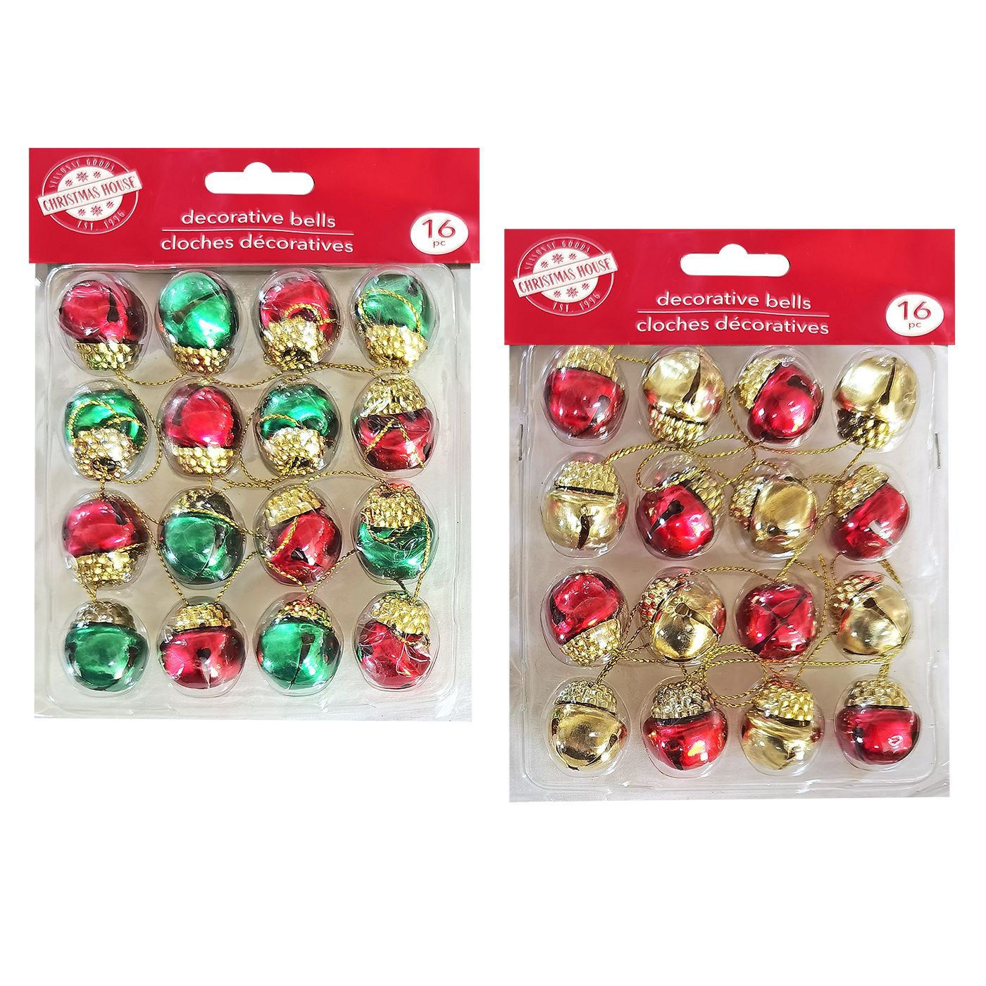 Καμπανάκια Σχέδιο Κουκουνάρι σετ=16τεμ 2x2cm Xmasfest 1133614 Καμπανάκια Σχέδιο Κουκουνάρι σετ=16τεμ 2x2cm Xmasfest 1133614