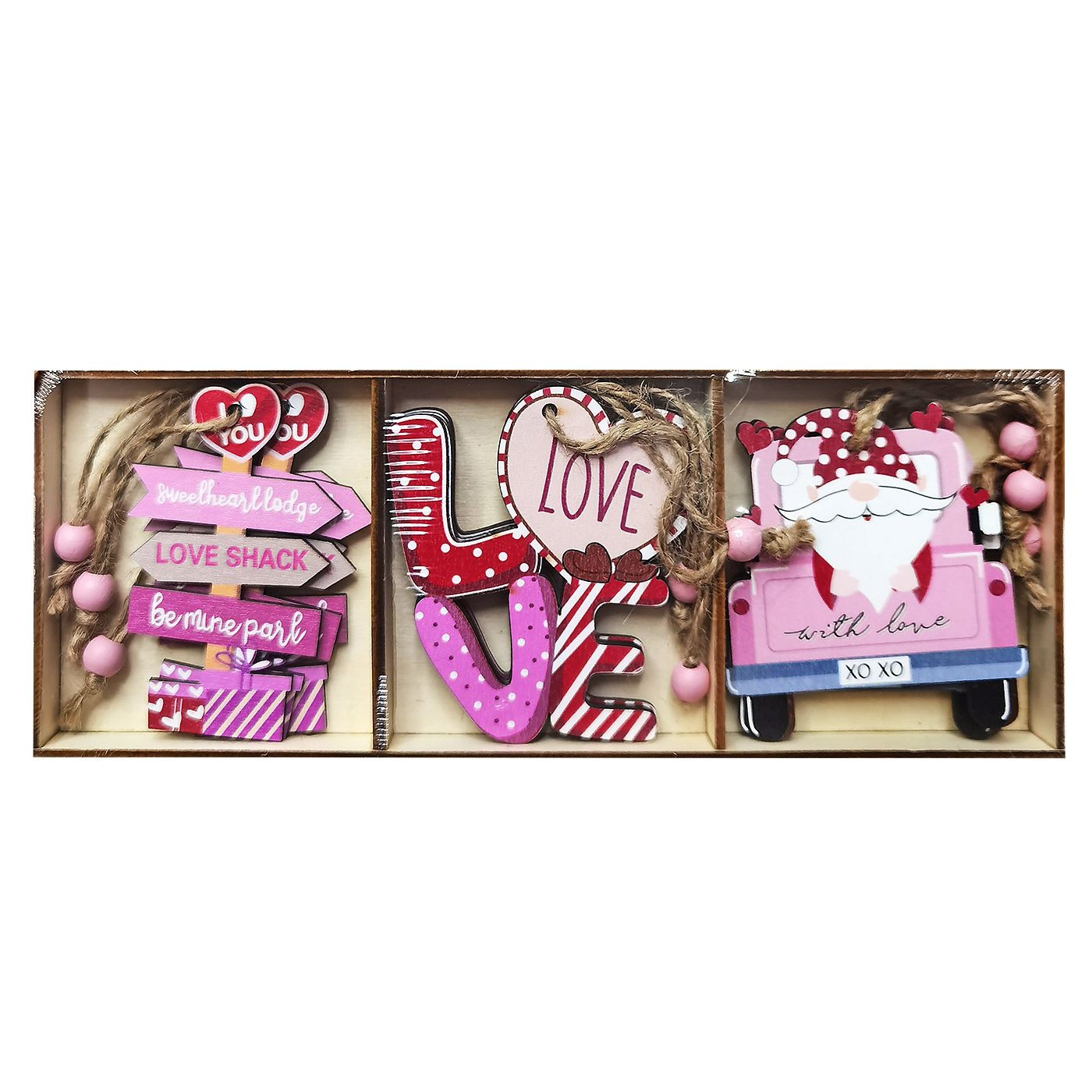 Στολίδια Ξύλινα ροζ Παραστάσεις σετ=9 τεμ Display 8,5cm Xmasfest 1133682 Στολίδια Ξύλινα ροζ Παραστάσεις σετ=9 τεμ Display 8