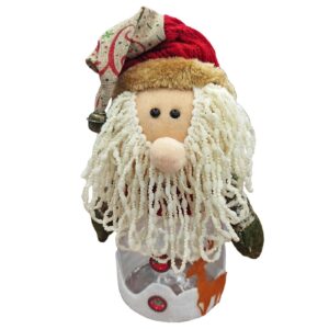 Άγιος Φιγούρα με Βάζο Γλυκών 25x9cm Xmasfest 1133732