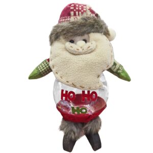 Άγιος Φιγούρα Βάζο Γλυκών με Πόδια 32x ø12cm Xmasfest 1133734