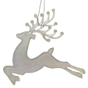 Στολίδι Ακρυλικό Τάρανδος 14x13cm Xmasfest 1133777