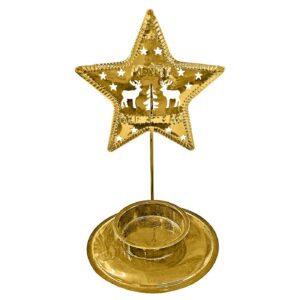 Κηροπήγιο Ρεσώ Άστρο Μεταλλικό 14