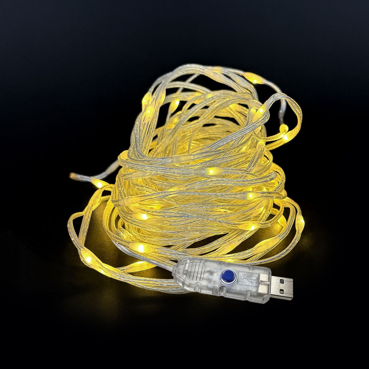 200 Λαμπάκια LED SMD Λευκό Θερμό με USB με Προγράμματα IP44 13m Xmasfest 1133890 200 Λαμπάκια LED SMD Λευκό Θερμό με USB με Προγράμματα IP44 13m Xmasfest 1133890