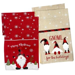 Runner Διακόσμησης Τραπεζιού με Άγιους Gnome 180x35cm Xmasfest 1133963