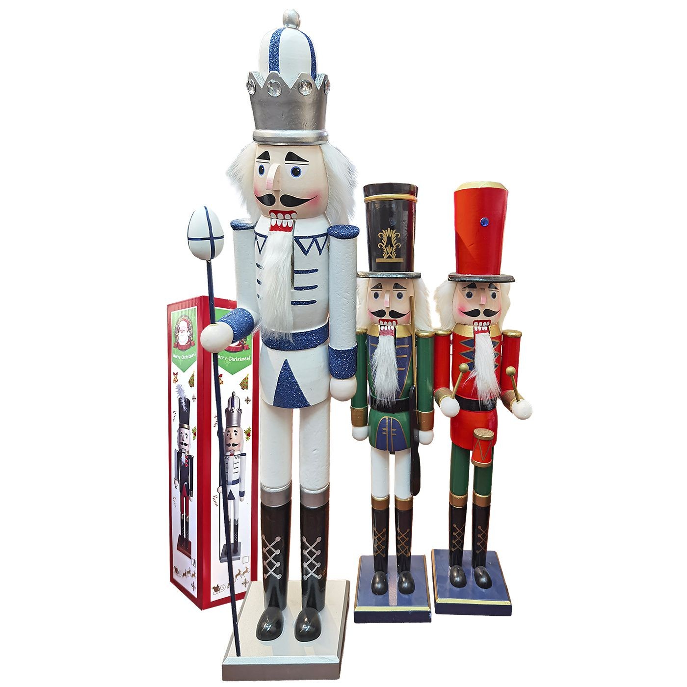 Στρατιώτης Ξύλινος Καρυοθραύστης Χριστουγέννων Γίγας 68cm Xmasfest 1133988 Στρατιώτης Ξύλινος Καρυοθραύστης Χριστουγέννων Γίγας 68cm Xmasfest 1133988