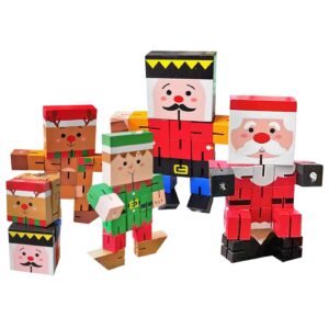 Διακοσμητική Φιγούρα Xmas Τουβλάκια 16x14x2cm Xmasfest 1133999