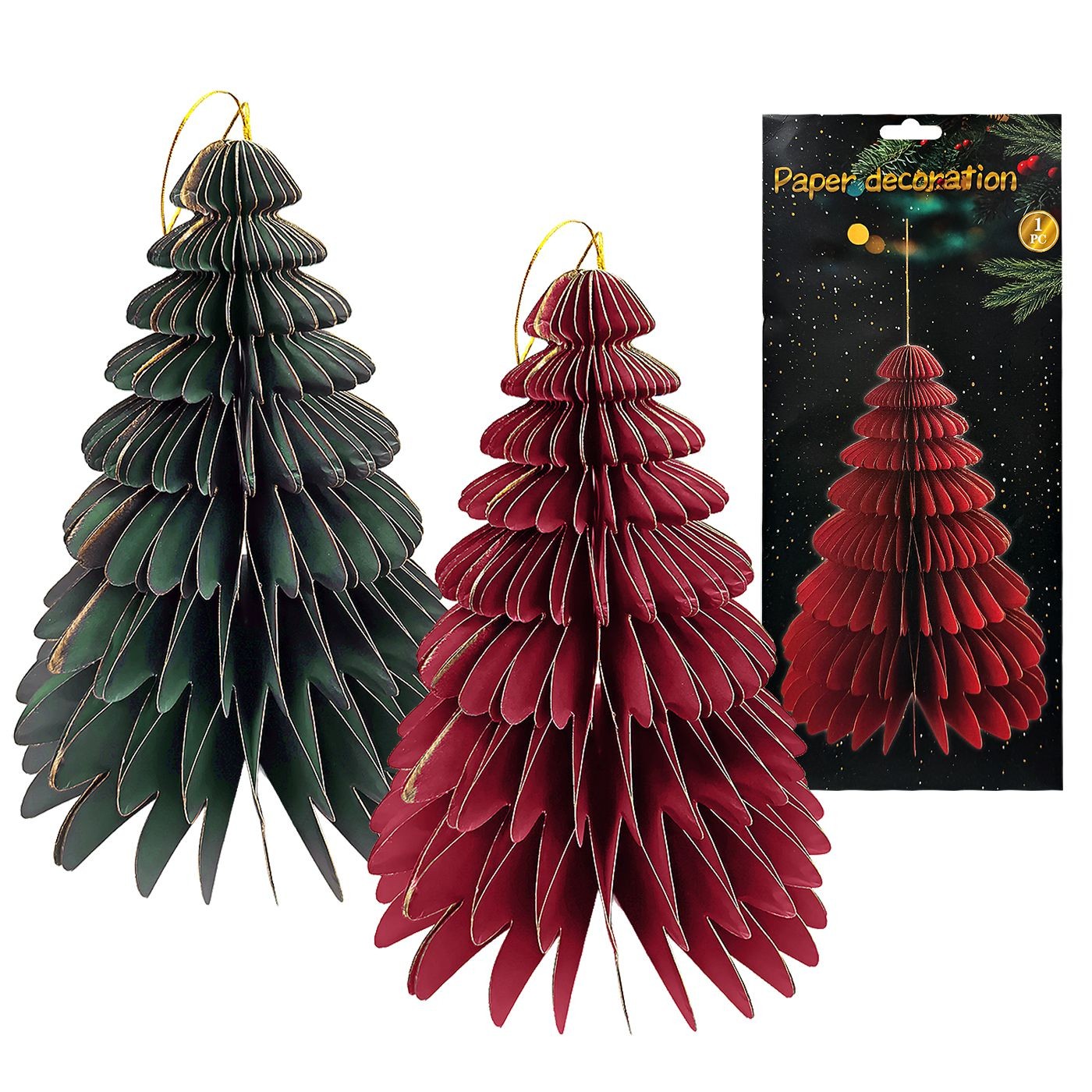 Δέντρο Χάρτινο 3D Πτυσσόμενο Μεγάλο 31x24cm Xmasfest 1134041 Δέντρο Χάρτινο 3D Πτυσσόμενο Μεγάλο 31x24cm Xmasfest 1134041