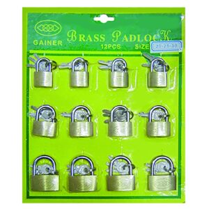 Λουκέτα σετ=12 τεμ 20mm 25mm 30mm Homie 116546