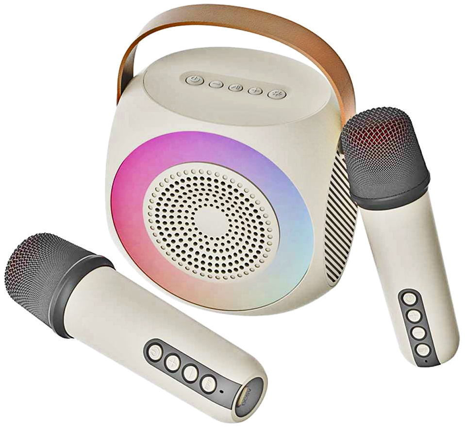 ATC-10 Ασύρματο Ηχείο Καραόκε Μπεζ (2 Μικρόφωνα) ATC-10 Ασύρματο Ηχείο Καραόκε Μπεζ (2 Μικρόφωνα)