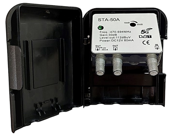 ATC-50A Ενισχυτής Ιστού 30dB 5G LTE 12V ATC-50A Ενισχυτής Ιστού 30dB 5G LTE 12V