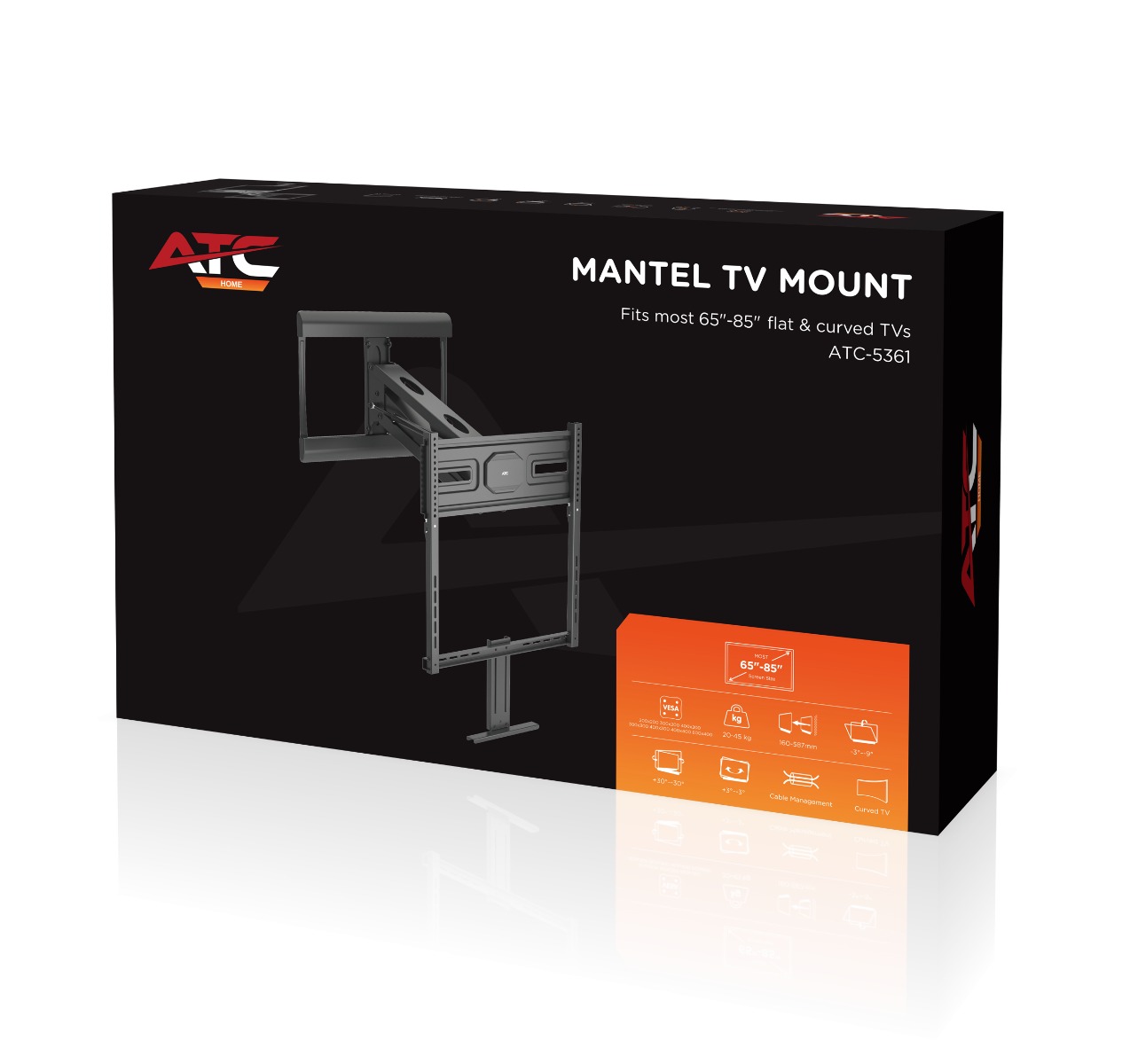 ATC-5361 Drop Down Βάση Τηλεόρασης ATC-5361 Drop Down Βάση Τηλεόρασης - Image 6