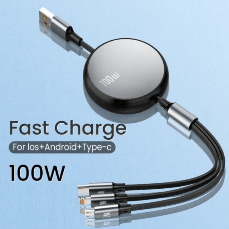 ATC-C3in1 Καλώδιο Πολλαπλής Φόρτισης Lightning Type-C Micro ATC-C3in1 Καλώδιο Πολλαπλής Φόρτισης Lightning Type-C Micro - Image 3