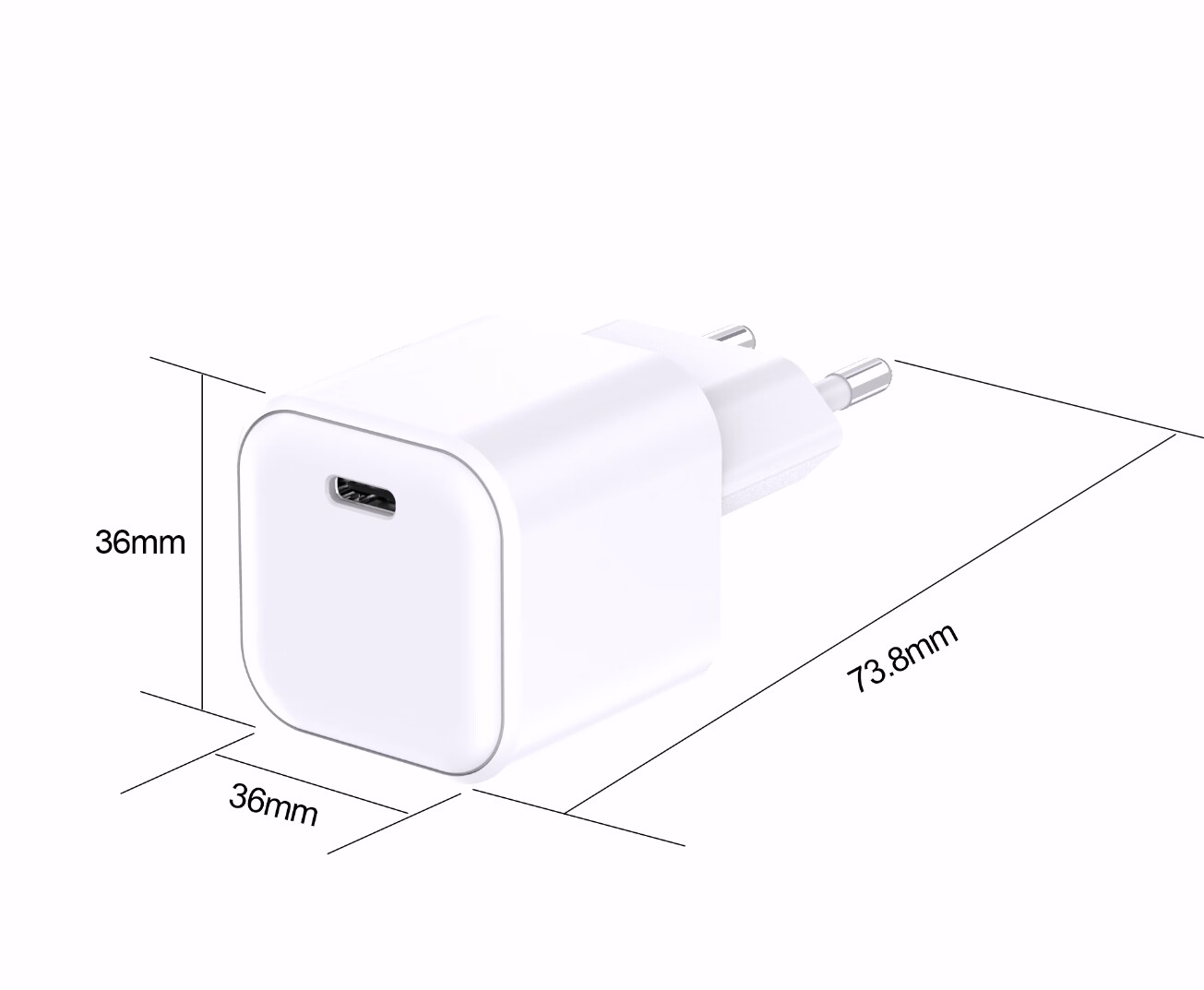 ATC-CHF2 Ultra Fast GaN Charger 35w White (Nano) ATC-CHF2 Ultra Fast GaN Charger 35w White (Nano) - Image 3