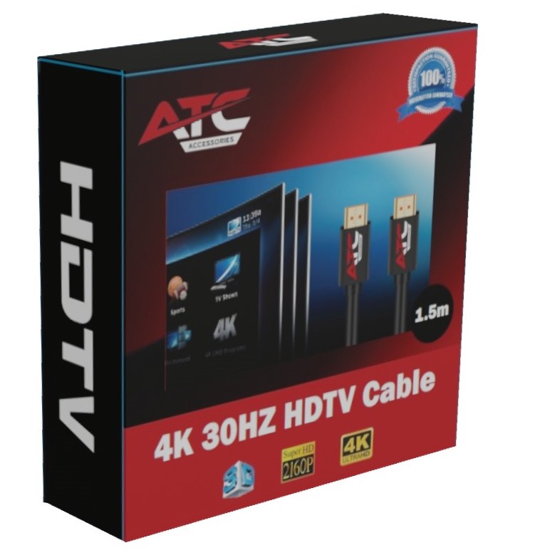 ATC Cable HDMI 2.0V Premium 1.5m 4K 30HZ ATC Cable HDMI 2.0V Premium 1.5m 4K 30HZ - Image 3
