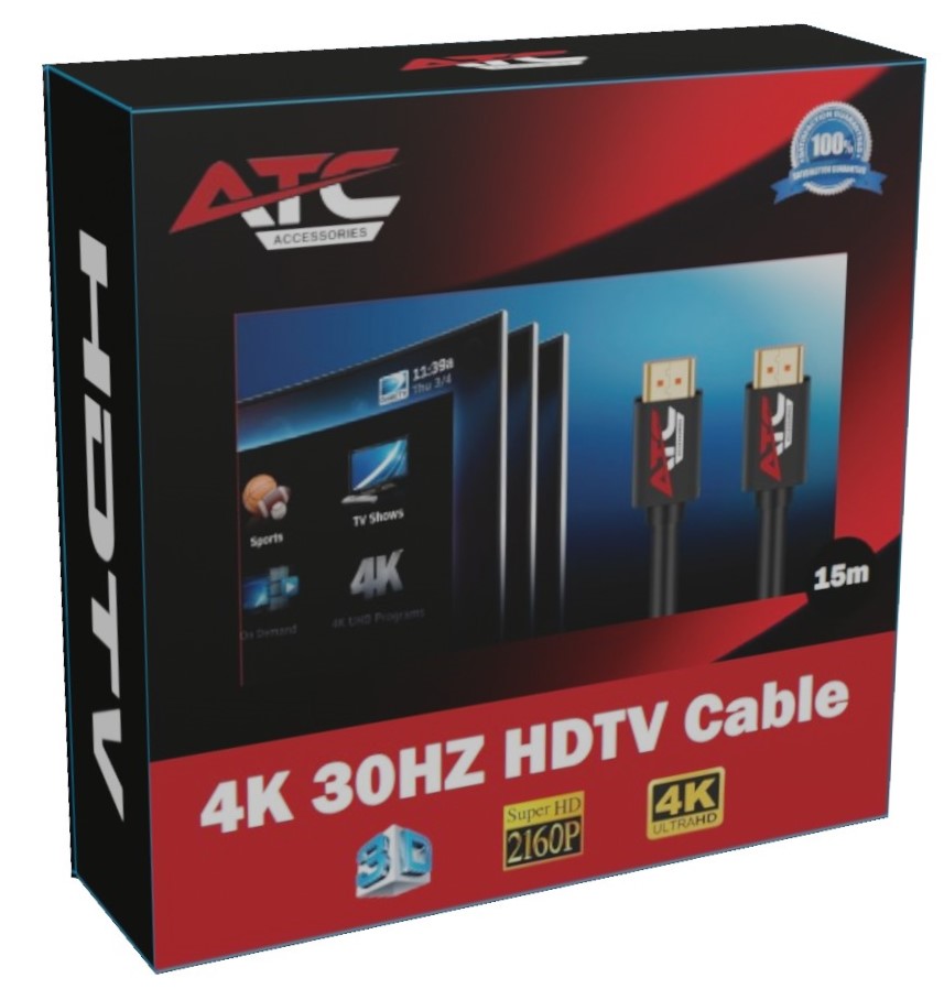 ATC Cable HDMI 2.0V Premium 15m 4K 30HZ ATC Cable HDMI 2.0V Premium 15m 4K 30HZ - Image 3