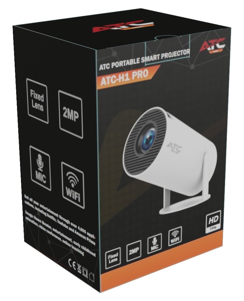 ATC H1 PRO Smart Android Προτζέκτορας ATC H1 PRO Smart Android Προτζέκτορας - Image 15