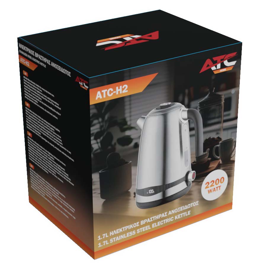 ATC H2 Ανοξείδωτος Ηλεκτρικός Βραστήρας ATC H2 Ανοξείδωτος Ηλεκτρικός Βραστήρας - Image 6