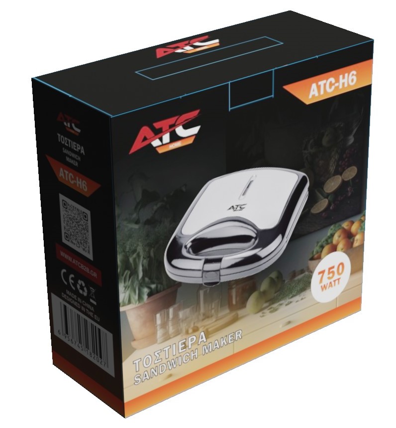 ATC H6 Τοστιέρα 750W ATC H6 Τοστιέρα 750W - Image 3