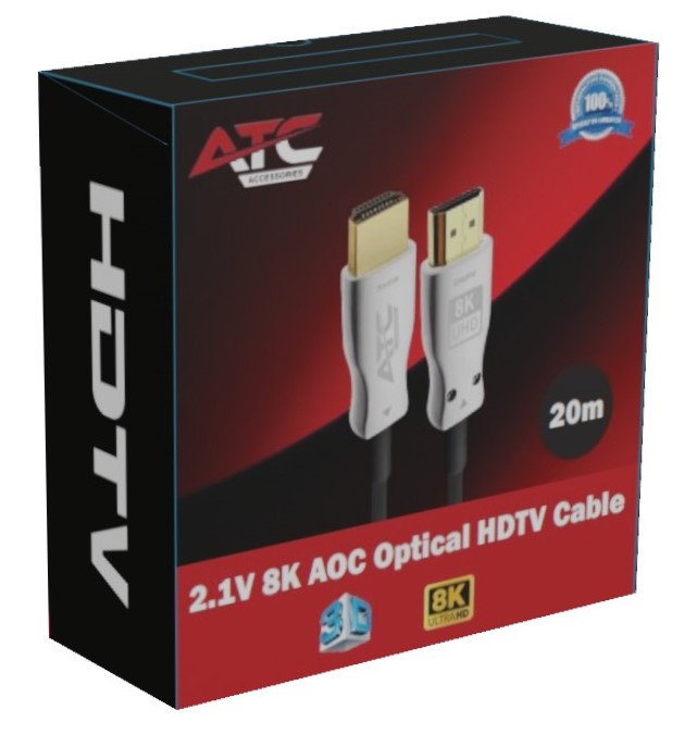 ATC HDTV 2.1V 8K AOC Optical cable 20m ATC HDTV 2.1V 8K AOC Optical cable 20m - Image 2