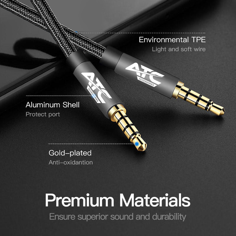 ATC HQ 3.5mm 4 Pin M/M Cable 1.5m ATC HQ 3.5mm 4 Pin M/M Cable 1.5m - Image 3