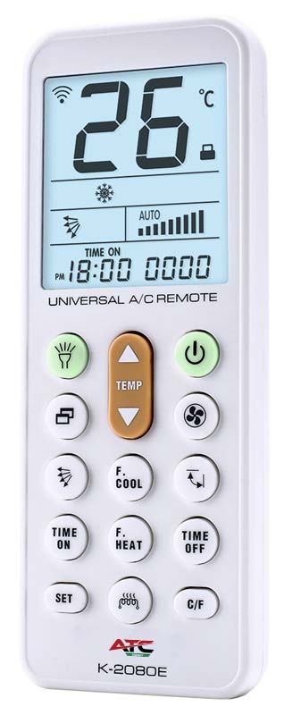 ATC K-2080E AC Universal Τηλεχειριστήριο ATC K-2080E AC Universal Τηλεχειριστήριο - Image 2