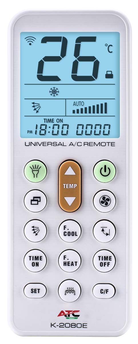 ATC K-2080E AC Universal Τηλεχειριστήριο ATC K-2080E AC Universal Τηλεχειριστήριο