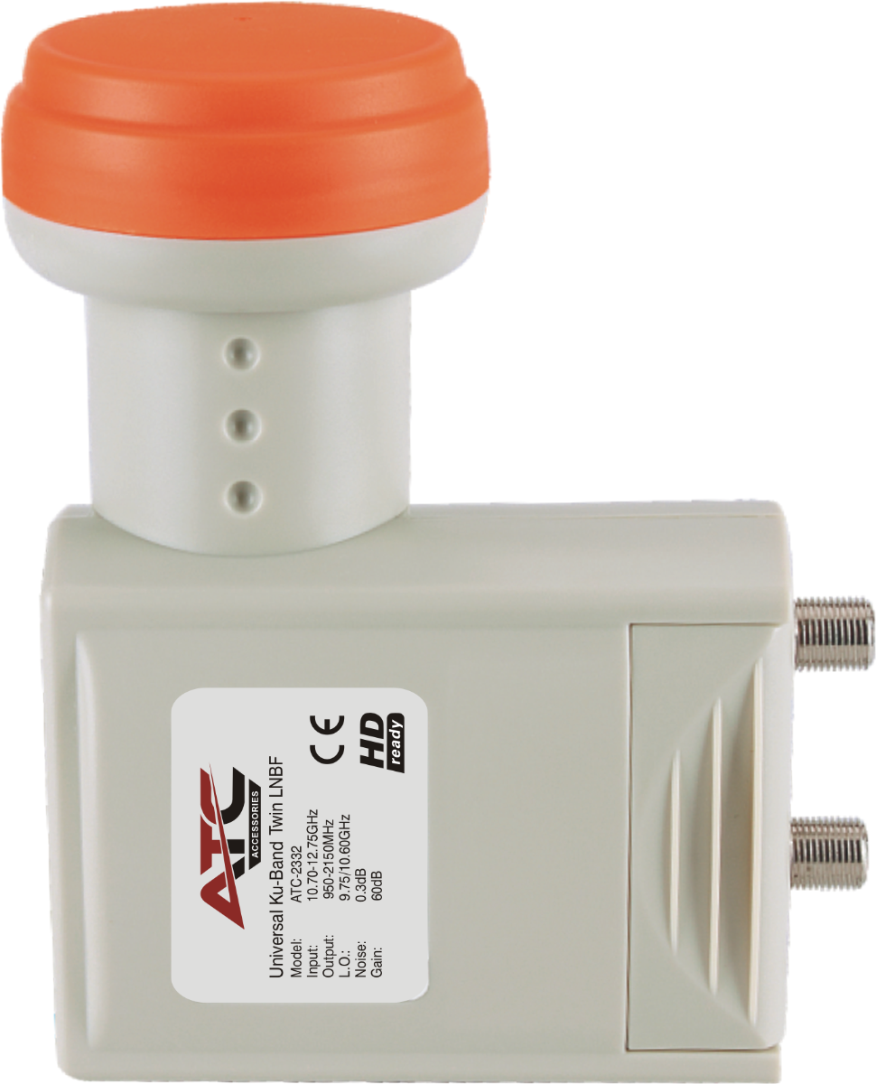 ATC LNB ATC-2332 Διπλό (Twin) ATC LNB ATC-2332 Διπλό (Twin)