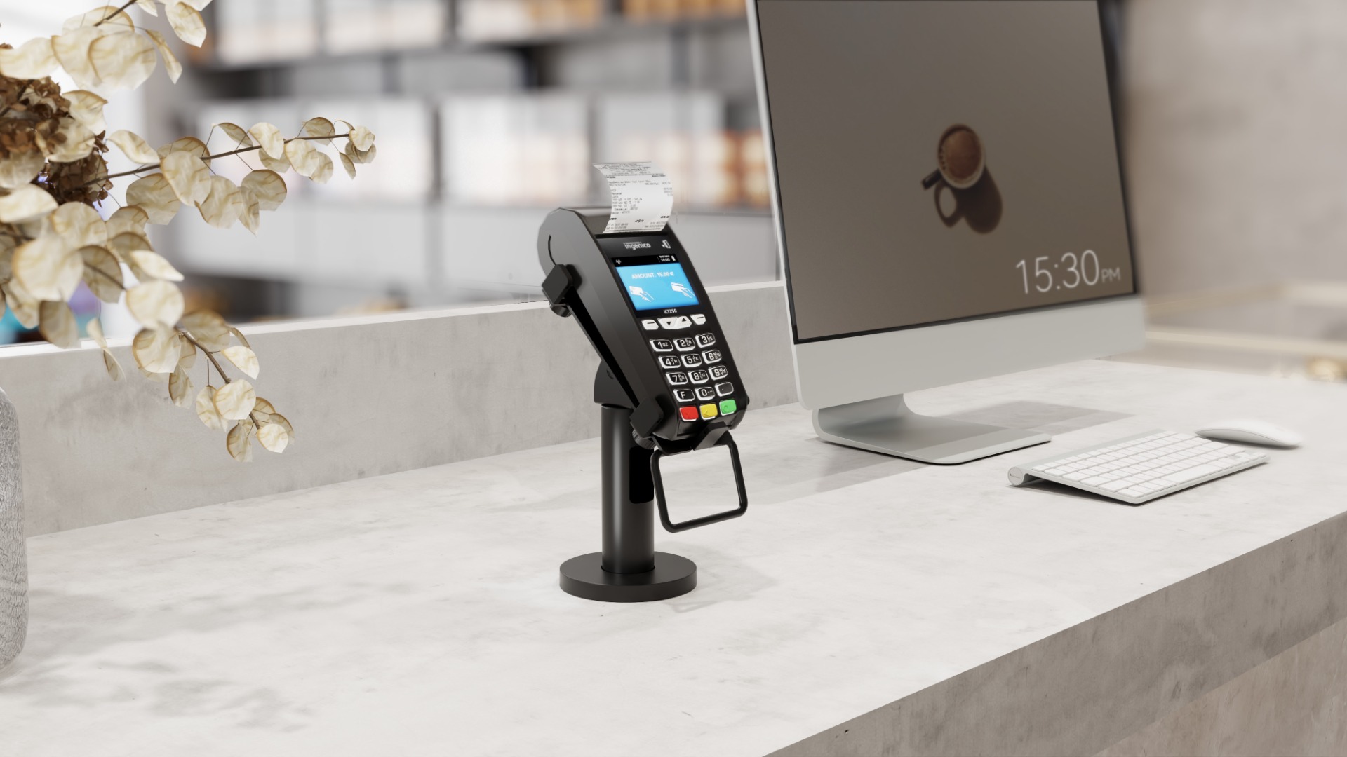 ATC-PS05 Βάση POS Universal με Περιστροφή & Κλίση 2.8" - 4.3" ATC-PS05 Βάση POS Universal με Περιστροφή & Κλίση 2.8" - 4.3" - Image 14