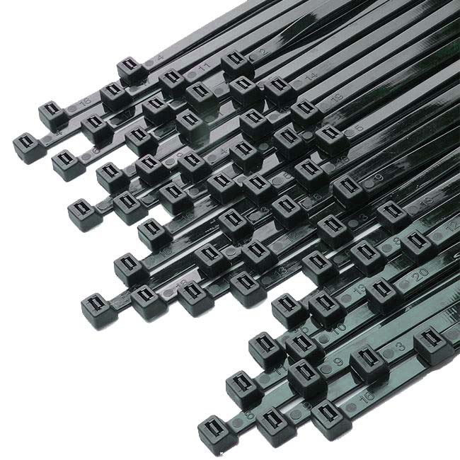 ATC Δεματικά 7.6x450mm Νάιλον Μαύρα 100τμχ Σακουλάκι ATC Δεματικά 7.6x450mm Νάιλον Μαύρα 100τμχ Σακουλάκι - Image 2
