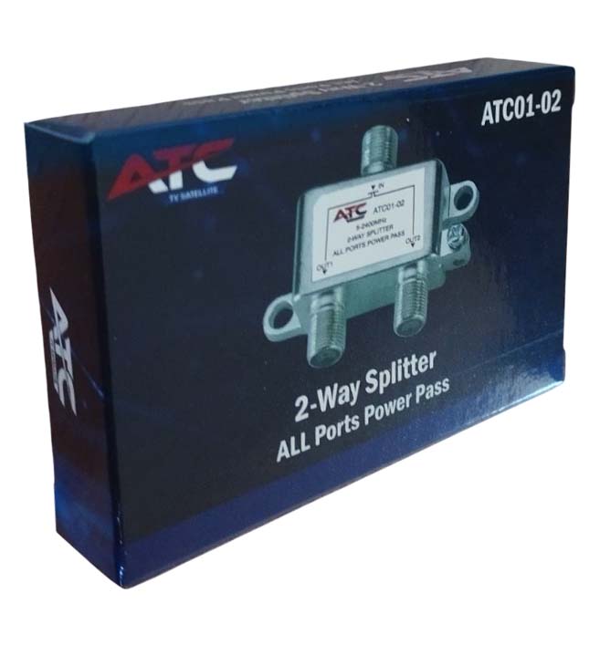 ATC Διακλαδωτής 2 Εξόδων 5-2400Mhz ATC Διακλαδωτής 2 Εξόδων 5-2400Mhz - Image 2