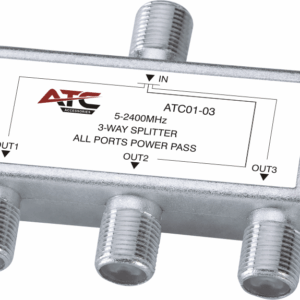 ATC Διακλαδωτής 3 Εξόδων 5-2400Mhz