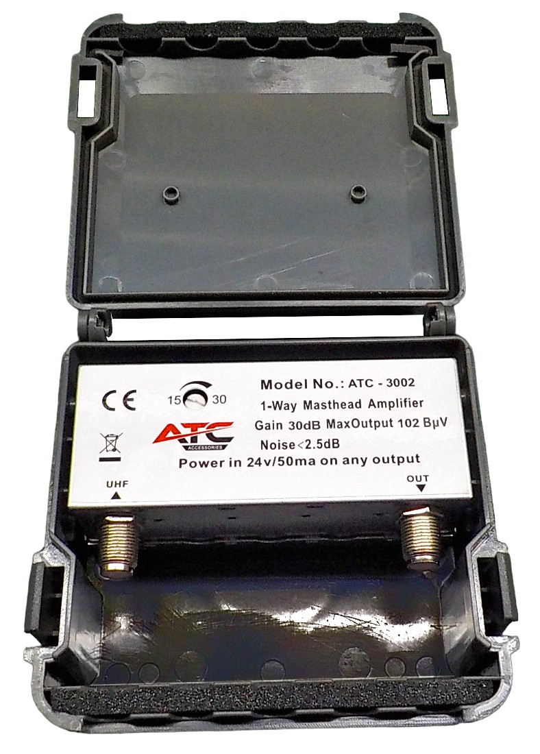 ATC Ενισχυτής Ιστού 30dB ATC-3002 5G LTE700 (24Volt) ATC Ενισχυτής Ιστού 30dB ATC-3002 5G LTE700 (24Volt)