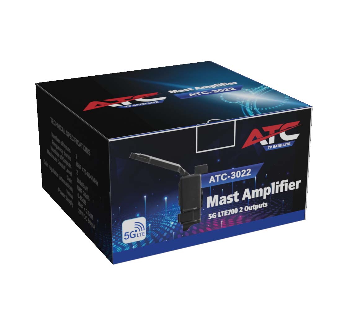ATC Ενισχυτής Ιστού 30dB ATC-3022 5G LTE700 2 Εξόδων ATC Ενισχυτής Ιστού 30dB ATC-3022 5G LTE700 2 Εξόδων - Image 3