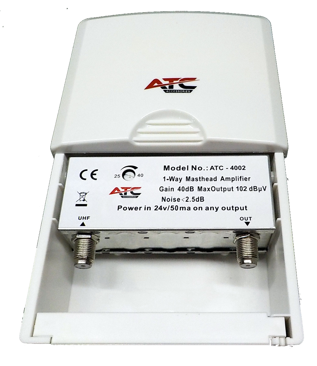 ATC Ενισχυτής Ιστού 40dB ATC-4002 5G LTE700 ATC Ενισχυτής Ιστού 40dB ATC-4002 5G LTE700