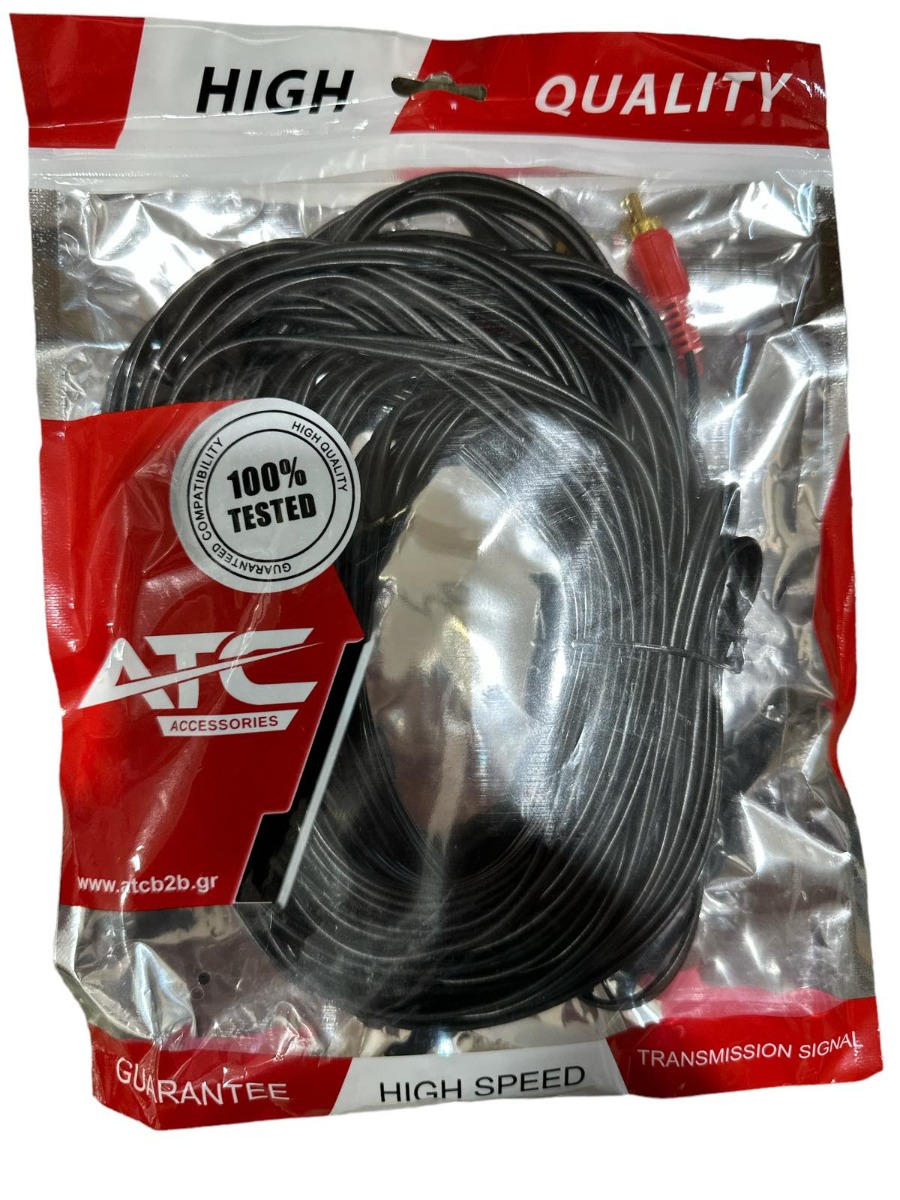 ATC Καλώδιο 3RCA σε 3RCA 5m ATC Καλώδιο 3RCA σε 3RCA 5m - Image 2