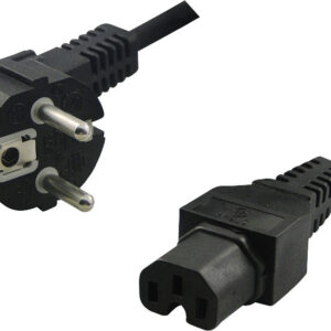 ATC Καλώδιο Τροφοδοσίας Η/Υ 3Χ0.75mm 1.5m με Κενό