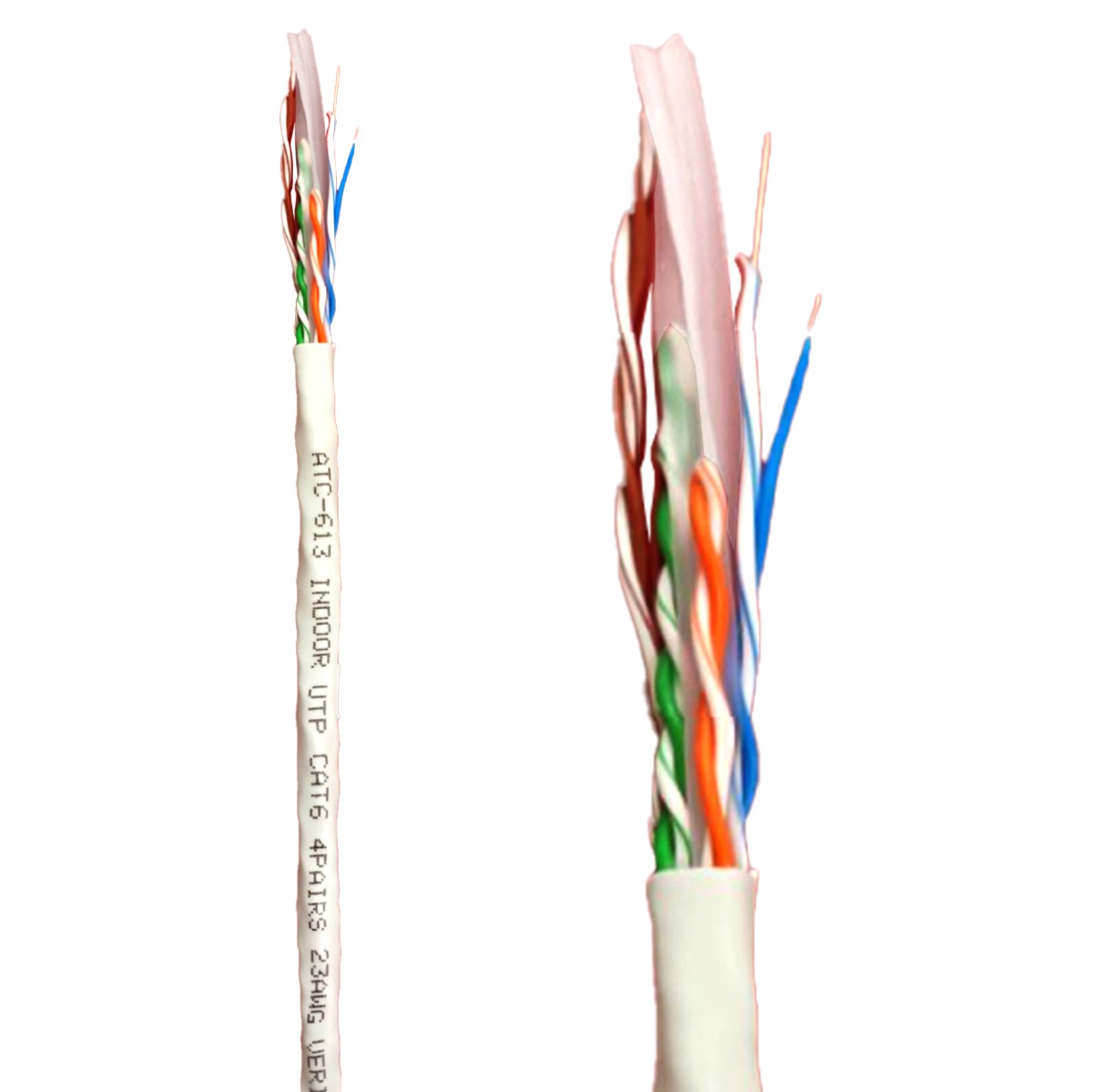 ATC Στροφείο Δικτύου ATC-613 UTP CAT6 305m Γκρί Εσωτερικό ATC Στροφείο Δικτύου ATC-613 UTP CAT6 305m Γκρί Εσωτερικό - Image 8