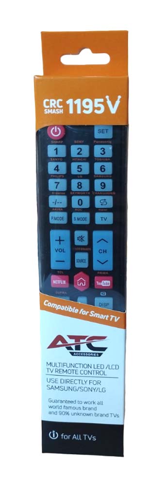 ATC Τηλεχειριστήριο Universal All Brand CRC1195V ATC Τηλεχειριστήριο Universal All Brand CRC1195V - Image 2