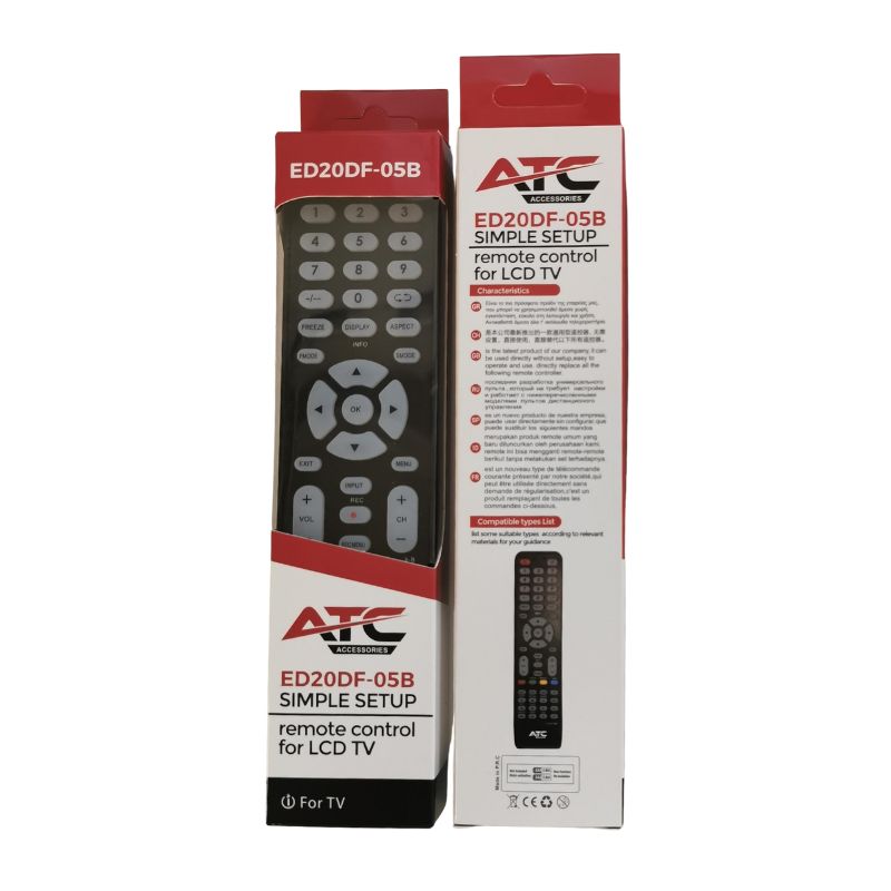 ATC Τηλεχειριστήριο Universal για Τηλεοράσεις F&U LCD ED20DF-05B ATC Τηλεχειριστήριο Universal για Τηλεοράσεις F&U LCD ED20DF-05B - Image 2