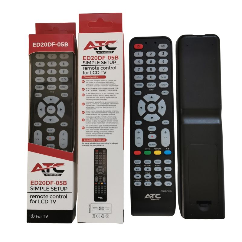 ATC Τηλεχειριστήριο Universal για Τηλεοράσεις F&U LCD ED20DF-05B ATC Τηλεχειριστήριο Universal για Τηλεοράσεις F&U LCD ED20DF-05B - Image 4